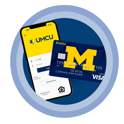 Icon as a placeholder for financial assistance